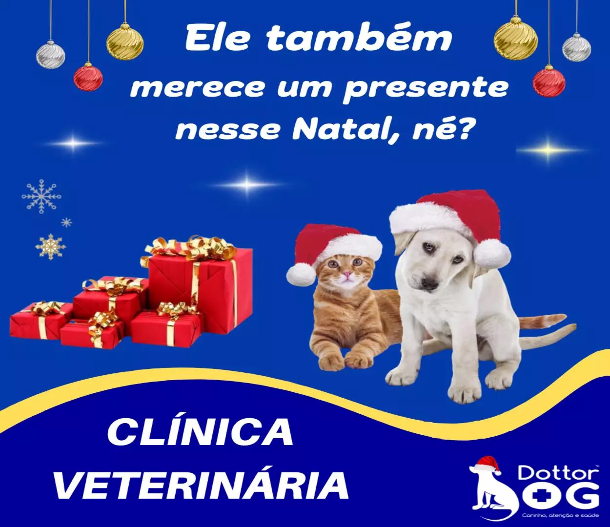 Ele também merece um presente nesse Natal né?